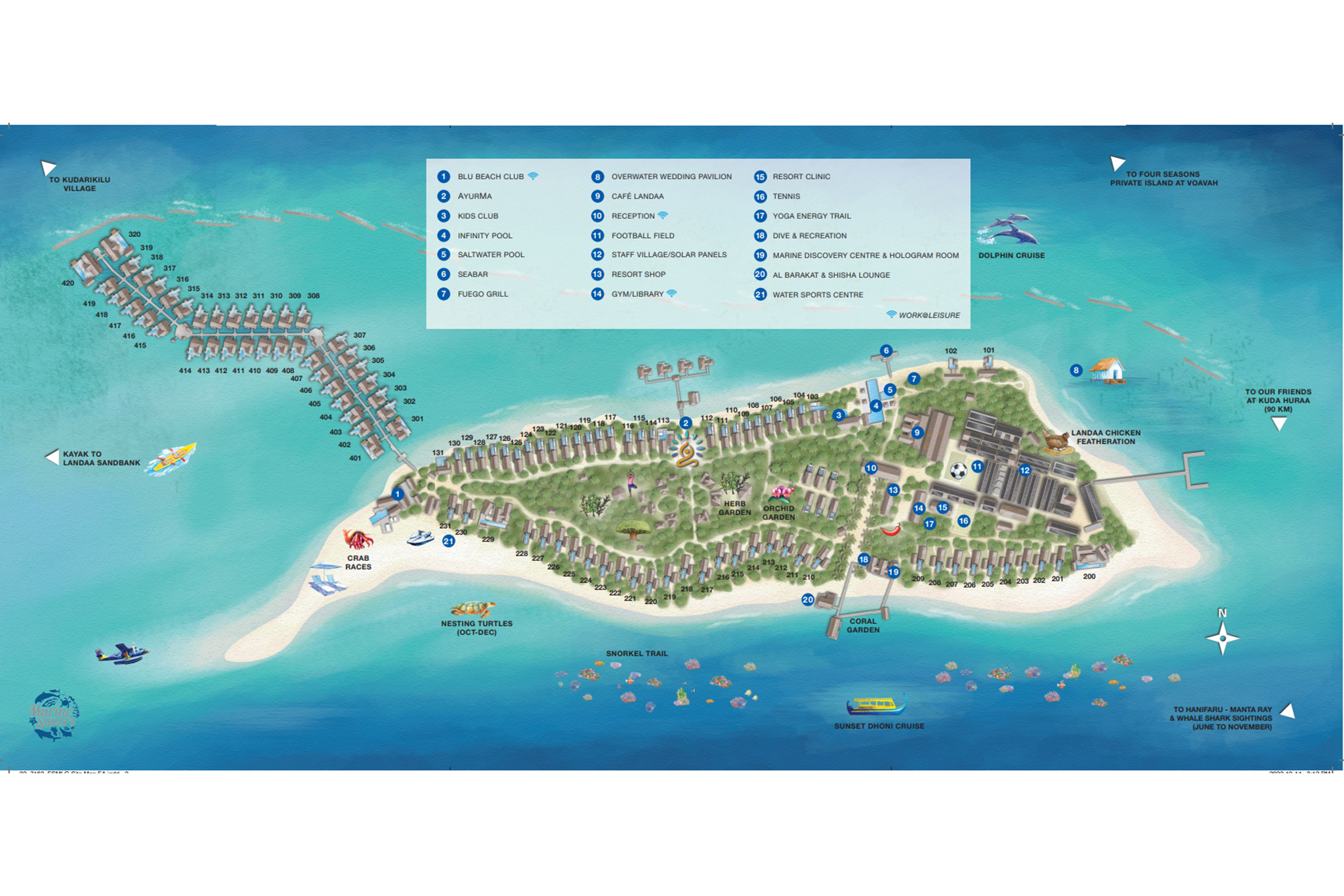  Landaa Giraavaru Four Seasons Map