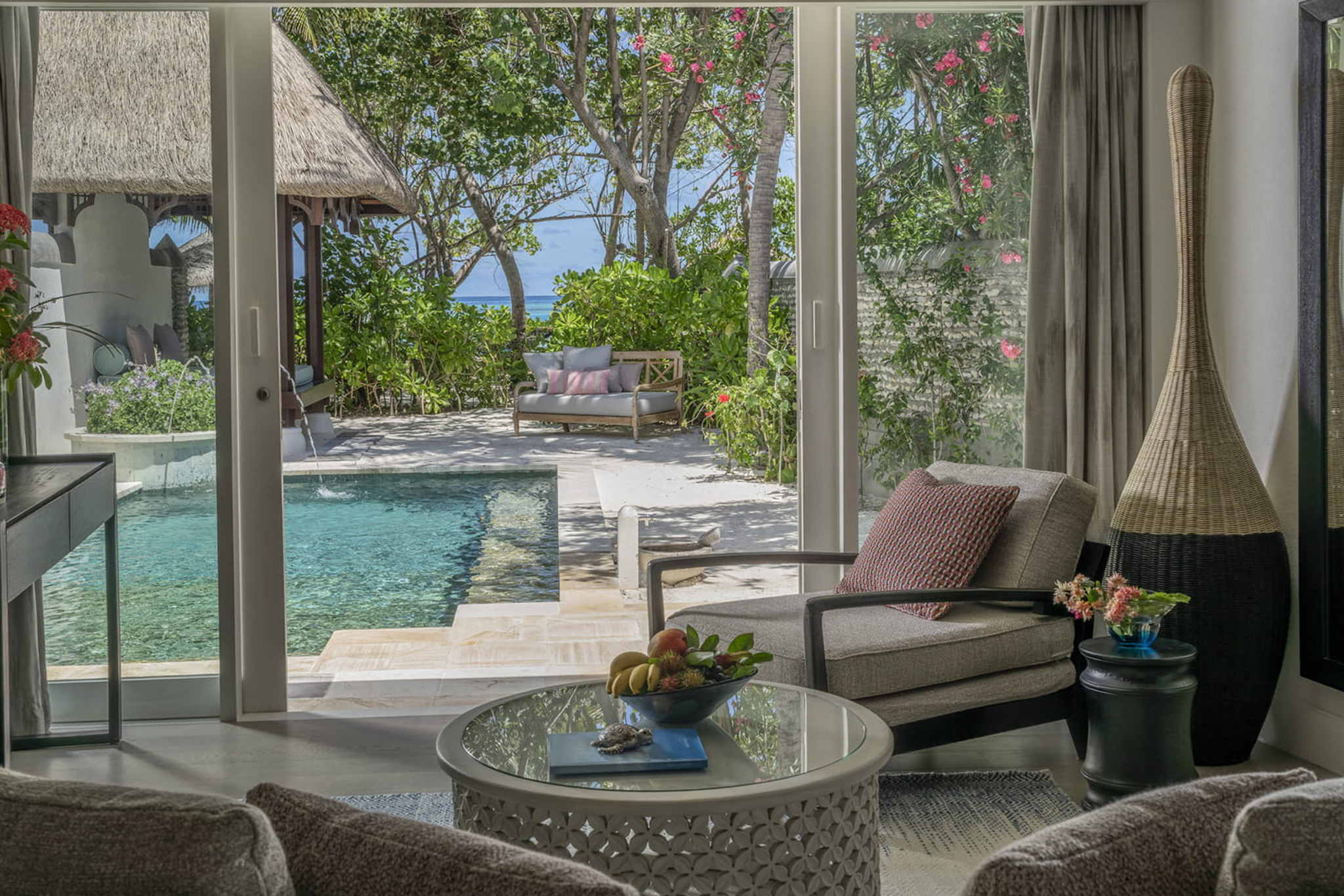 Private Pool Kuda Huraa Deluxe Beach Pavilion