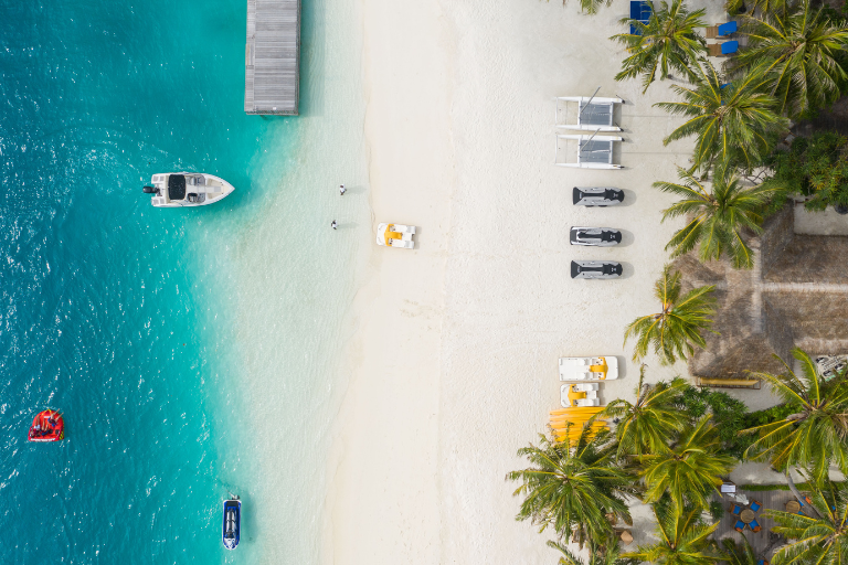 Conrad Maldives Rangali Island Aerial View