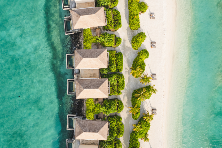 InterContinental Maldives Maamunagau Resort Villas aerial
