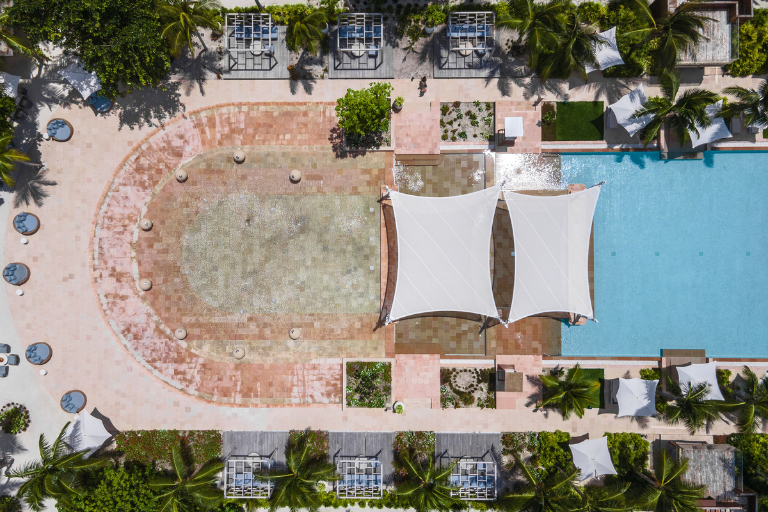 Kuda Villingili Resort Maldives Main Pool Kids Area