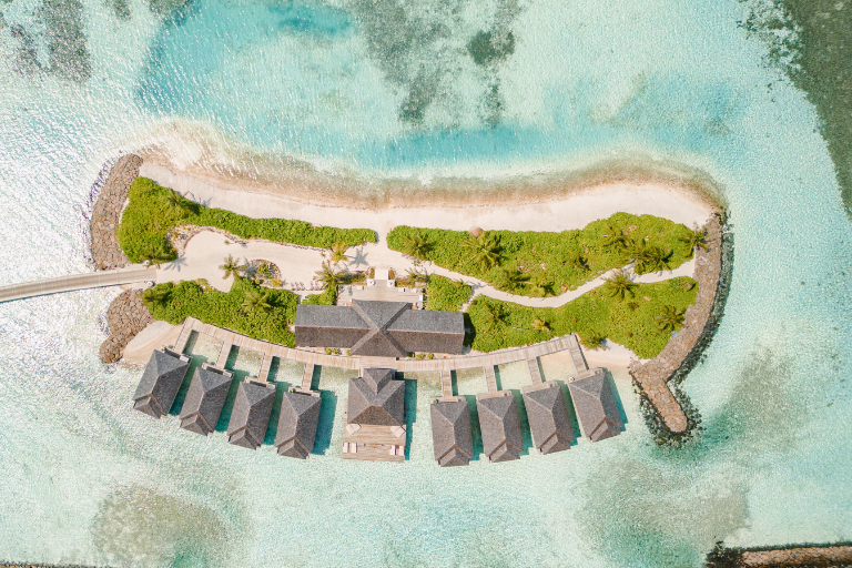 Kuda Villingili Resort Maldives Spa aerial