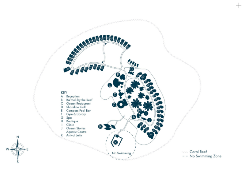 Milaidhoo Island Maldives Island Map
