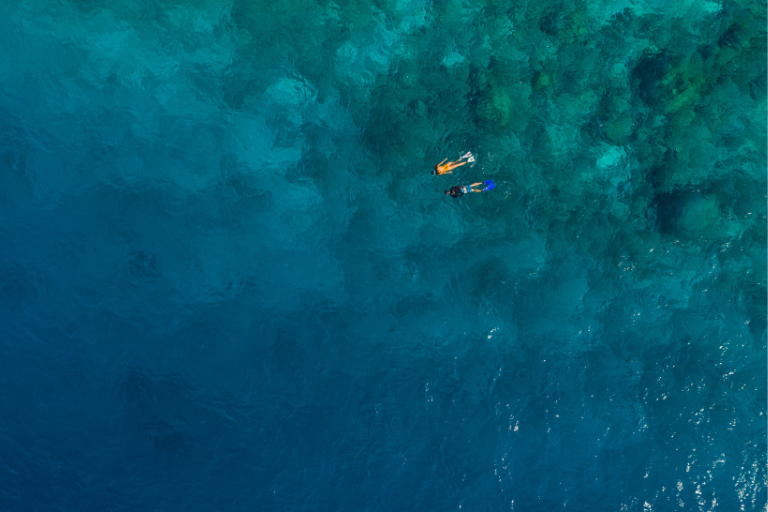 Movenpick Maldives Snorkeling Aerial