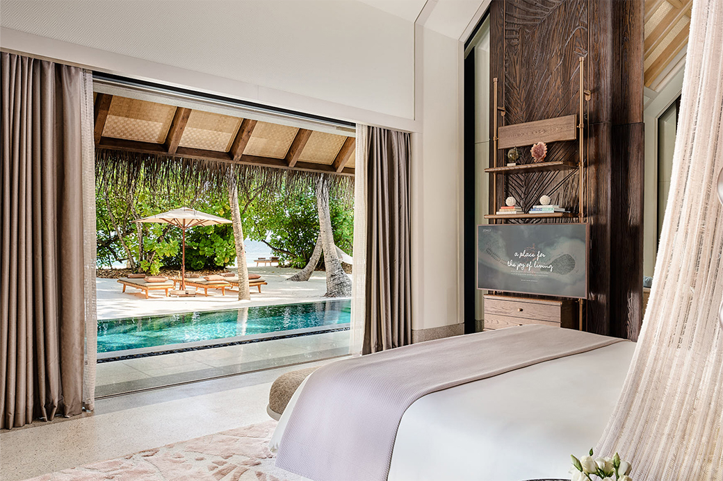 Joali_Maldives_Two Bedroom Family Beach Villa with Two Pools Joali Maldives Two Bedroom Family Beach Villa with 2 Pools