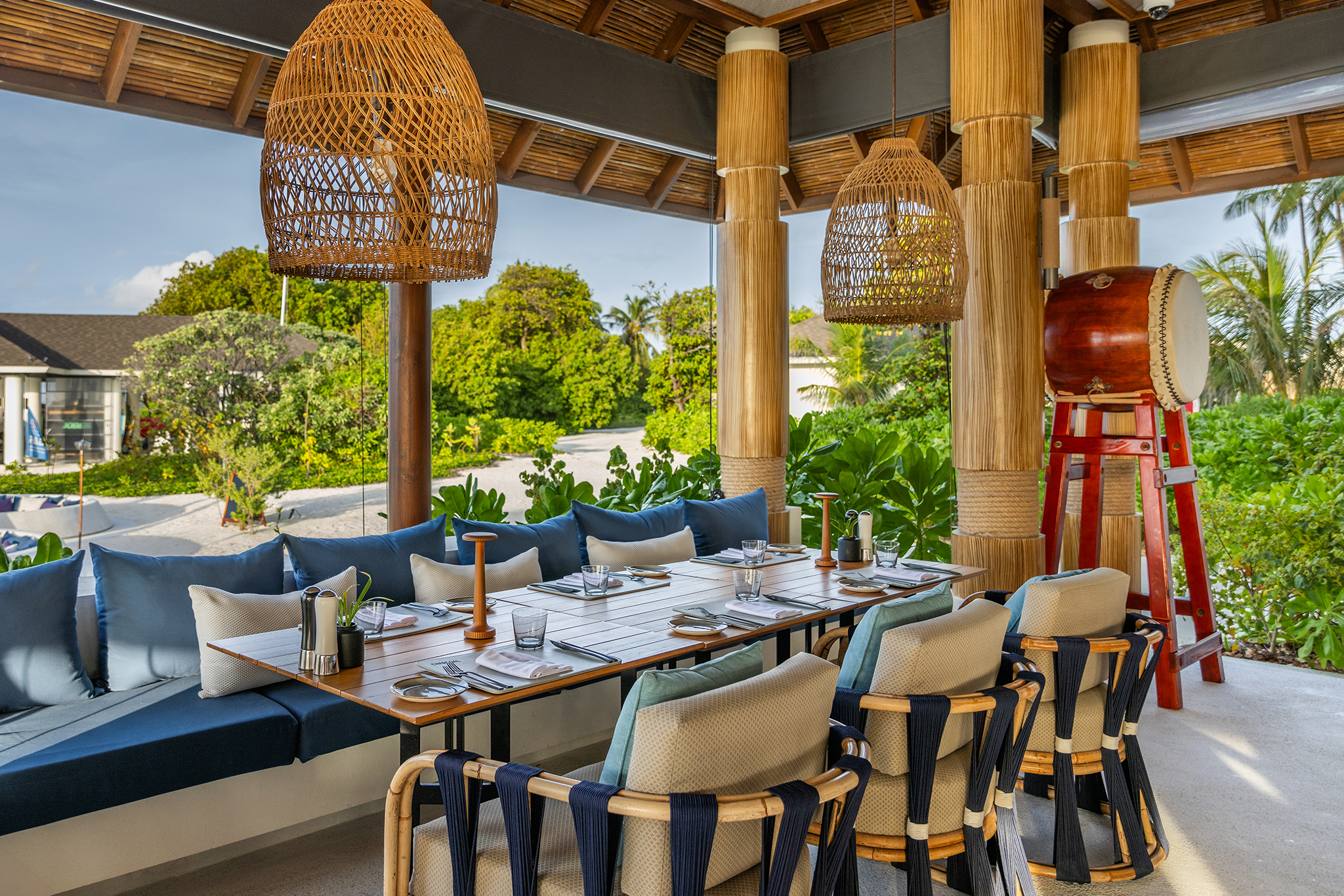 Avani + Fares Charcoal Restaurant Interior