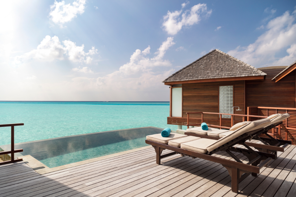 Anantara Dhigu Maldives Sunset Overwater Pool Suites