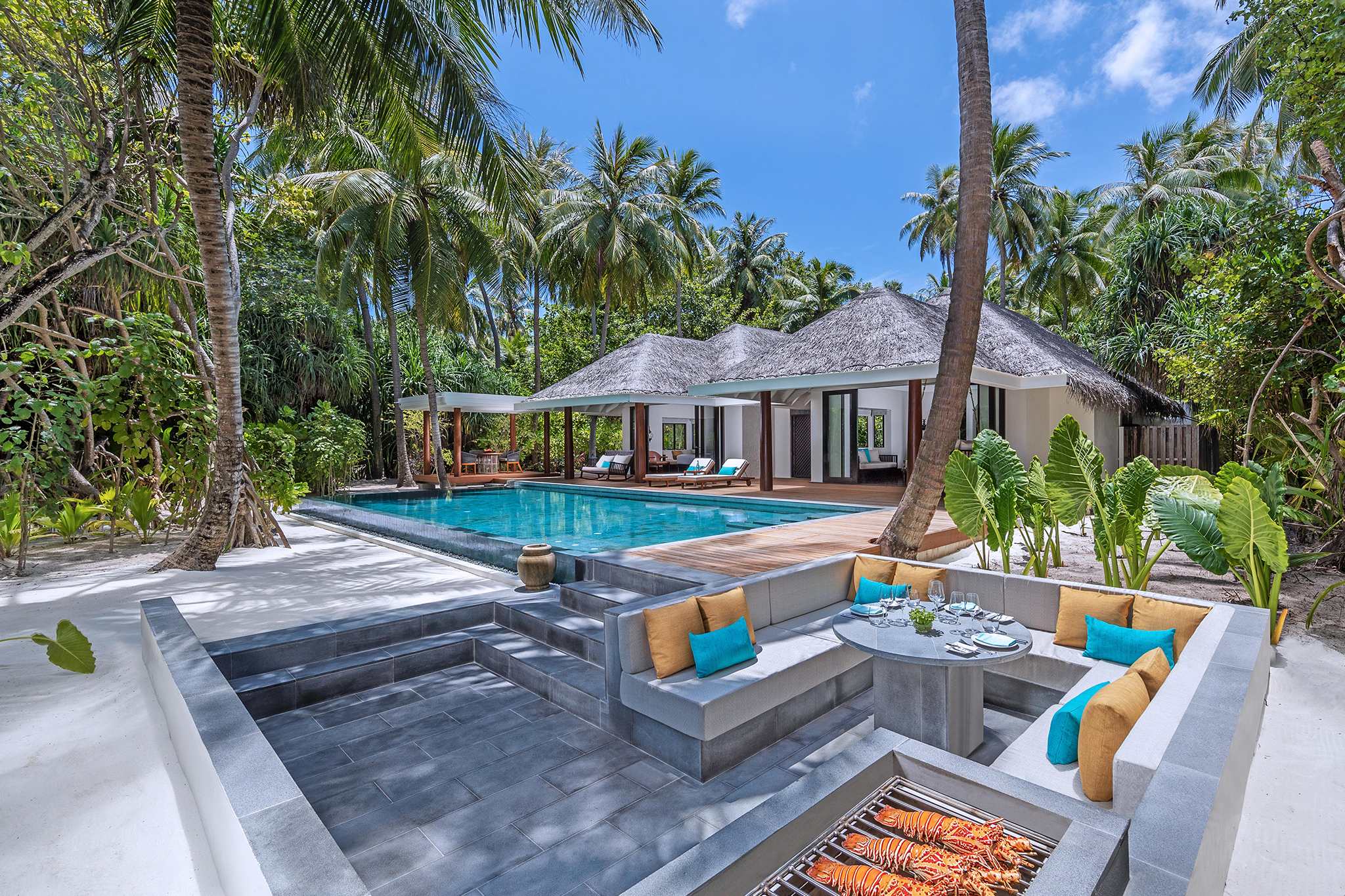 Anantara Kihavah Maldives Two Bedroom Family Beach Pool Villas