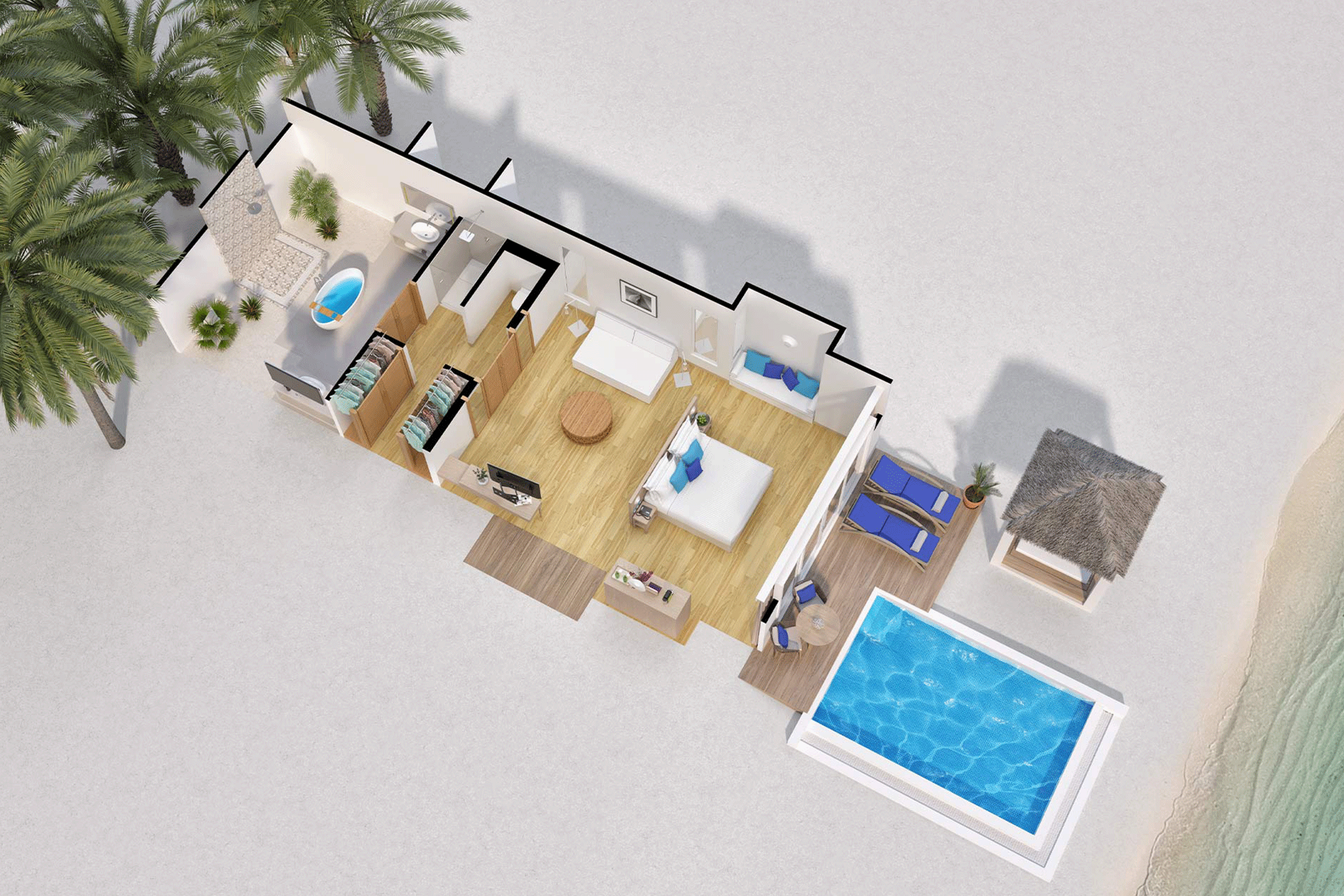 Baglioni-Maldives---Deluxe-Beach-Villa-with-Pool-Floor-Plan