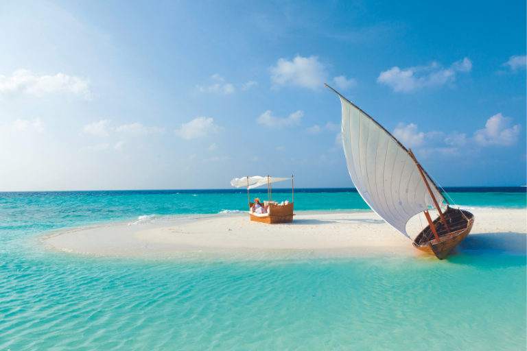 Baros Maldives Sandbank Daytime