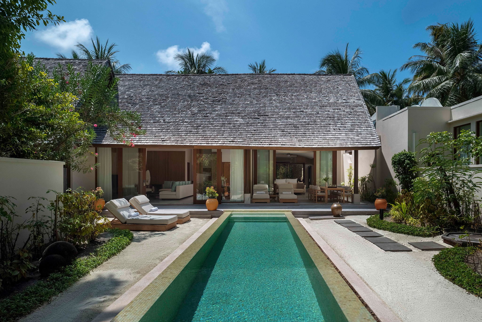 Conrad Maldives Rangali Island Three Bedroom Beach Suite with Pool