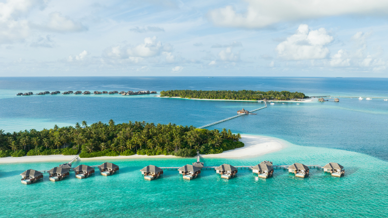 Conrad Maldives Rangali Island aerial