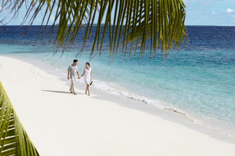 Dusit Thani Maldives Weddings Beach Couple