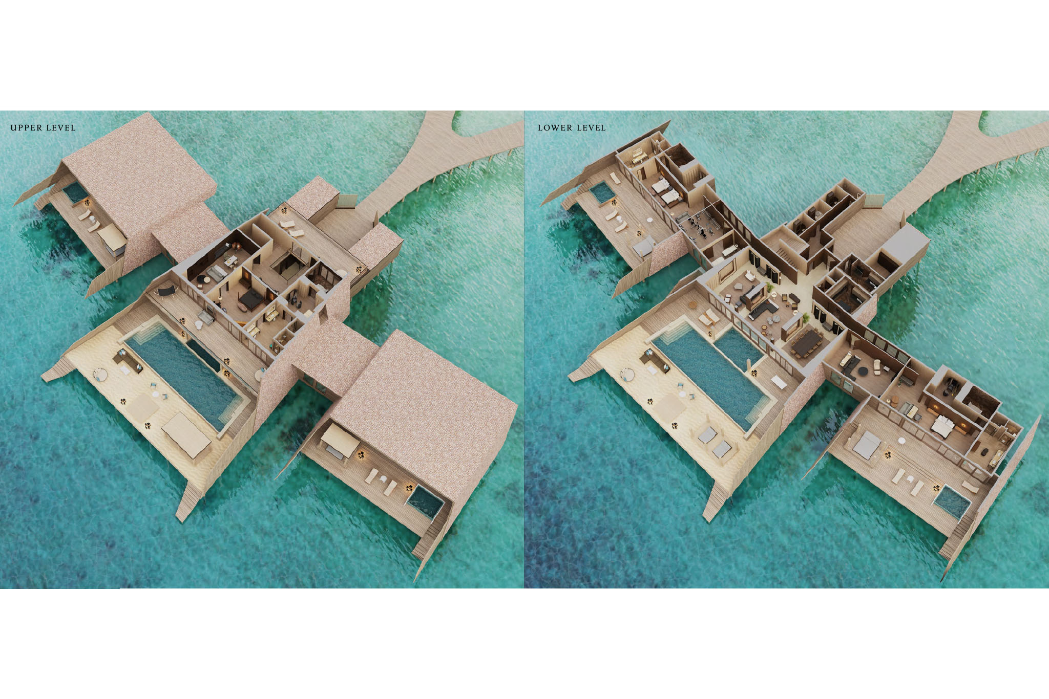 St Regis Maldives - John Jacob Astor Estate - Floor Plan