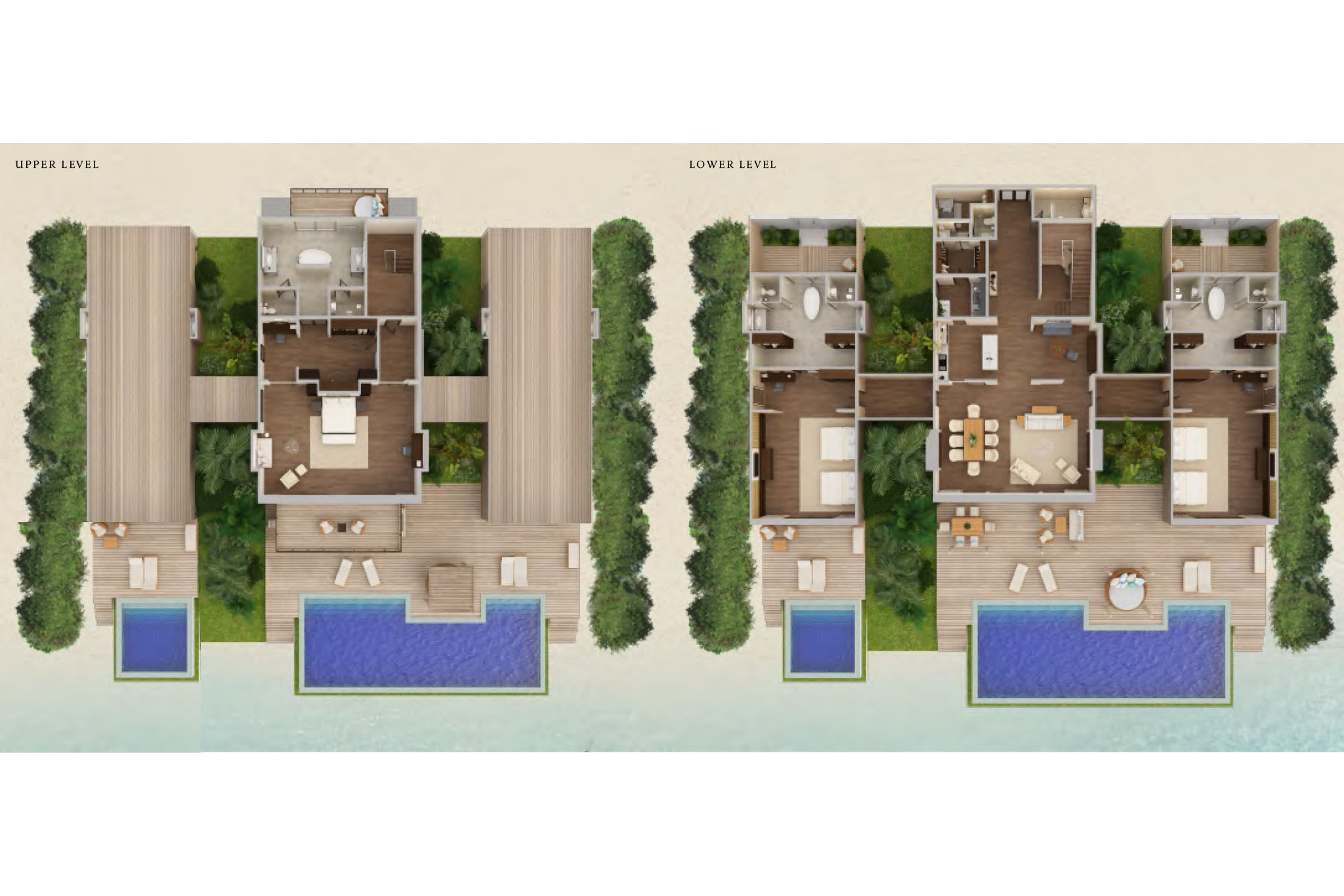 St Regis Maldives - Caroline Astor Estate - Floor Plan