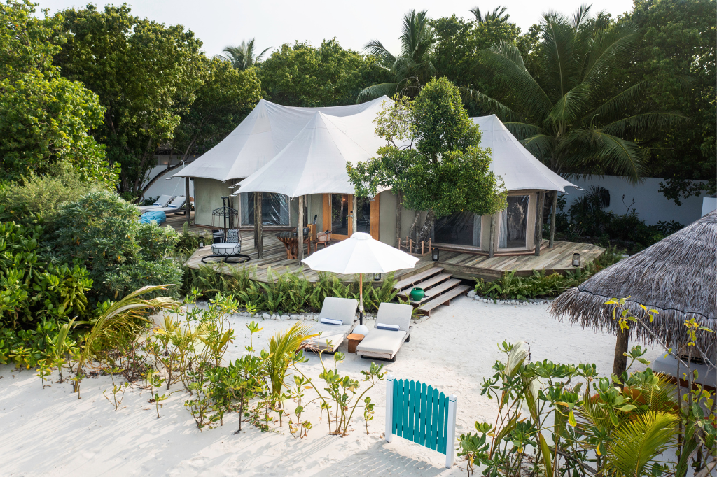 Fairmont Maldives Sirru Fen Fushi Beach Tented Villa with Pool
