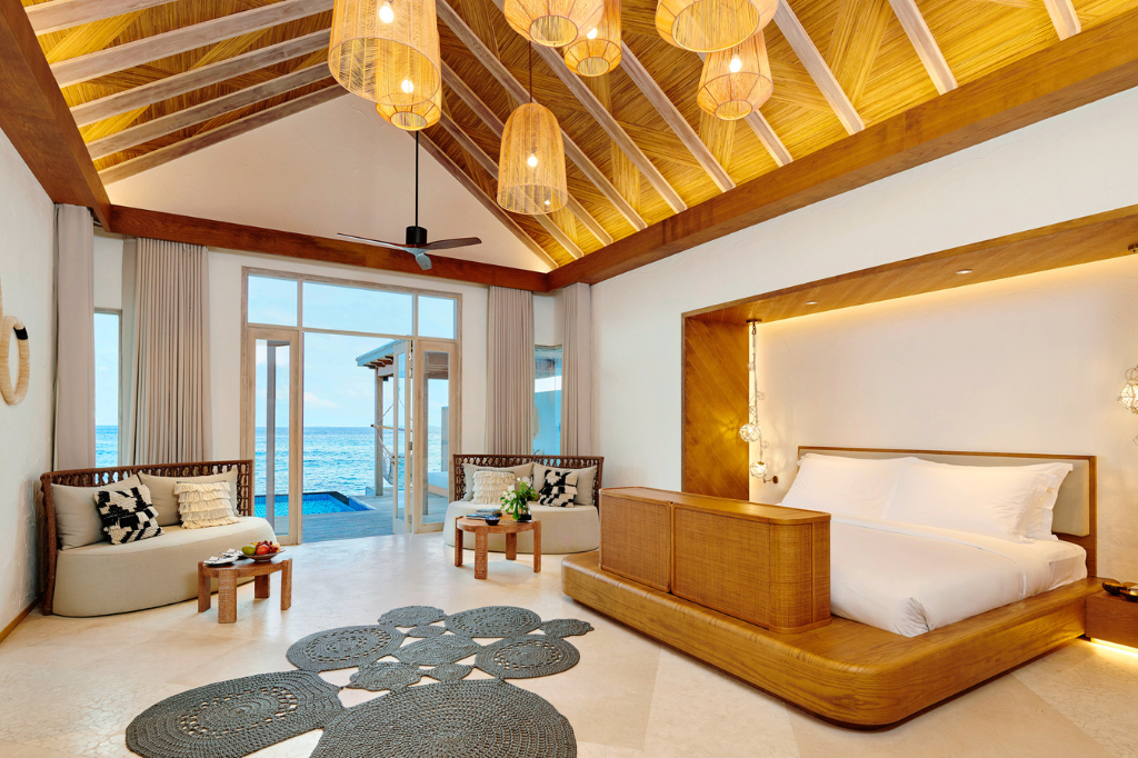 Fairmont Maldives Sirru Fen Fushi Two Bedroom Water Sunrise Villa with Pool