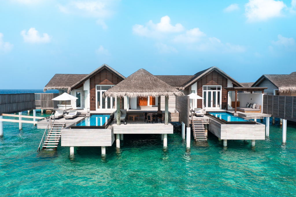 Fairmont Maldives Sirru Fen Fushi Two Bedroom Water Sunset Villa with Pool