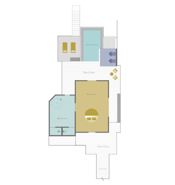 Fairmont Maldives Sirru Fen Fushi Two Bedroom Water Sunrise Villa with Pool Floor Plan