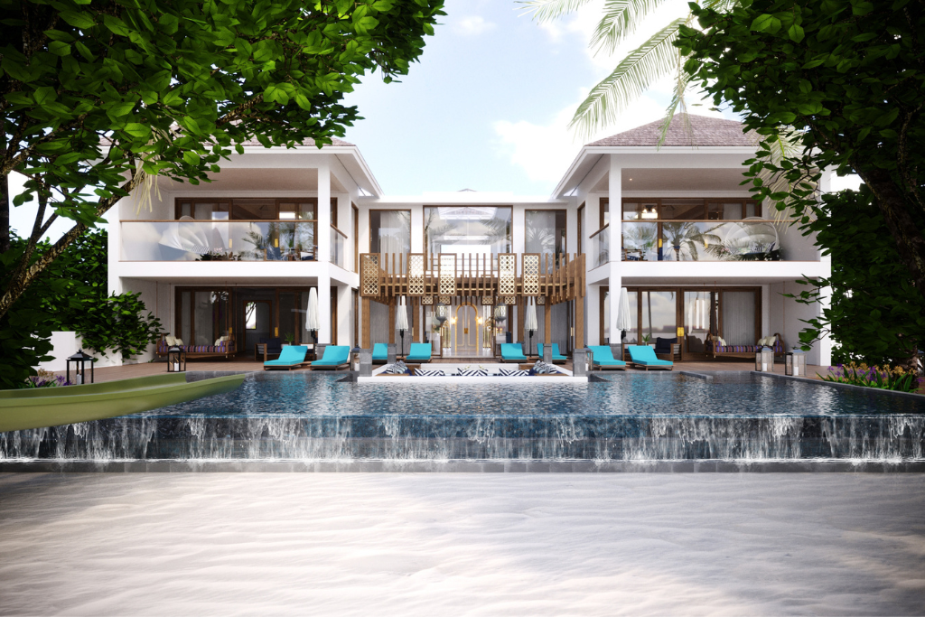 Hideaway Beach Resort & Spa Four Bedroom Sultan Beach Residence with Pool