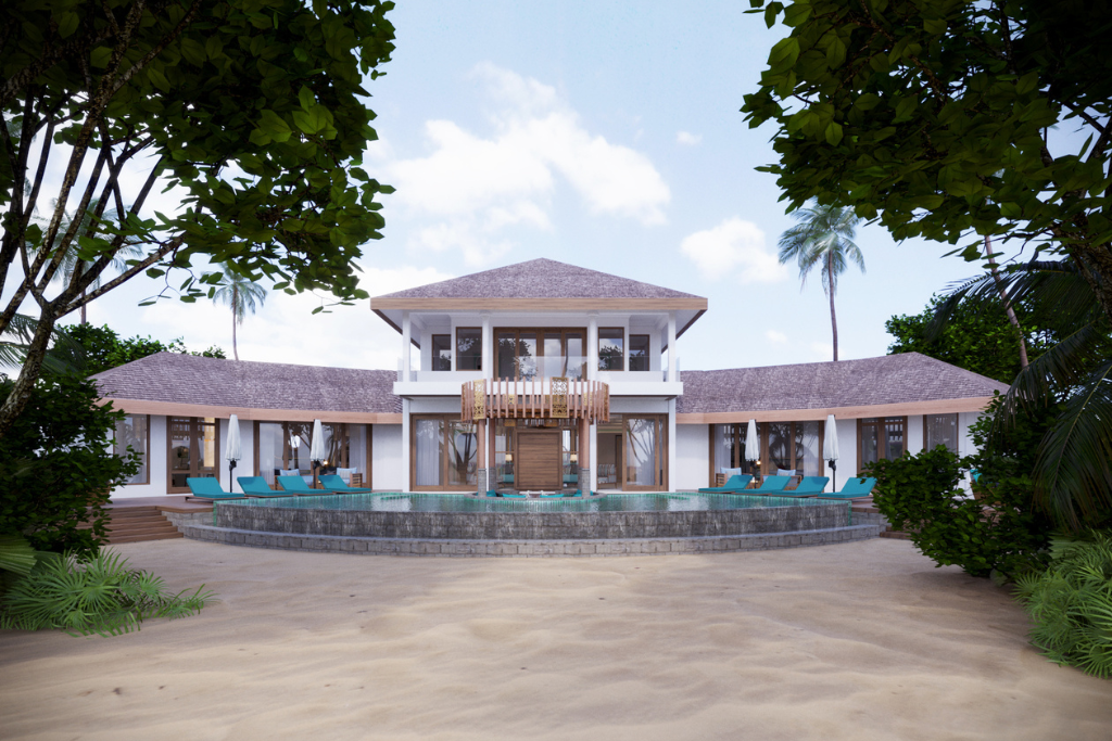 Hideaway Beach Resort & Spa Three Bedroom Grand Beach Residence with Pool