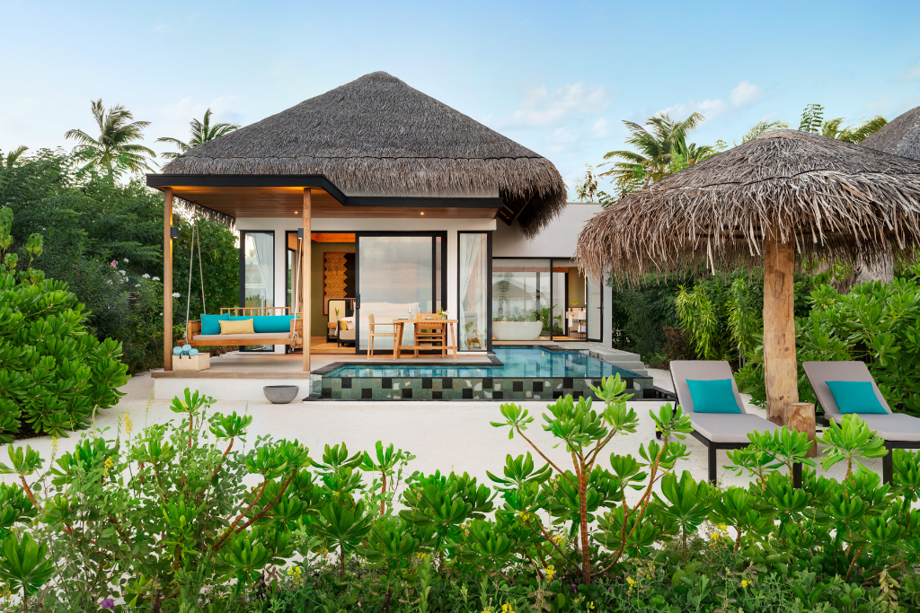 Hilton Maldives Amingiri Resort & Spa One Bedroom Family Beach Pool Villa