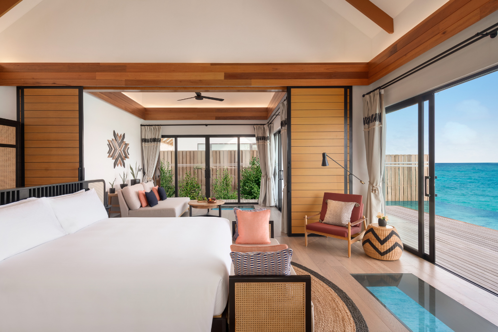 Hilton Maldives Amingiri Resort & Spa One Bedroom Overwater Suite with Pool