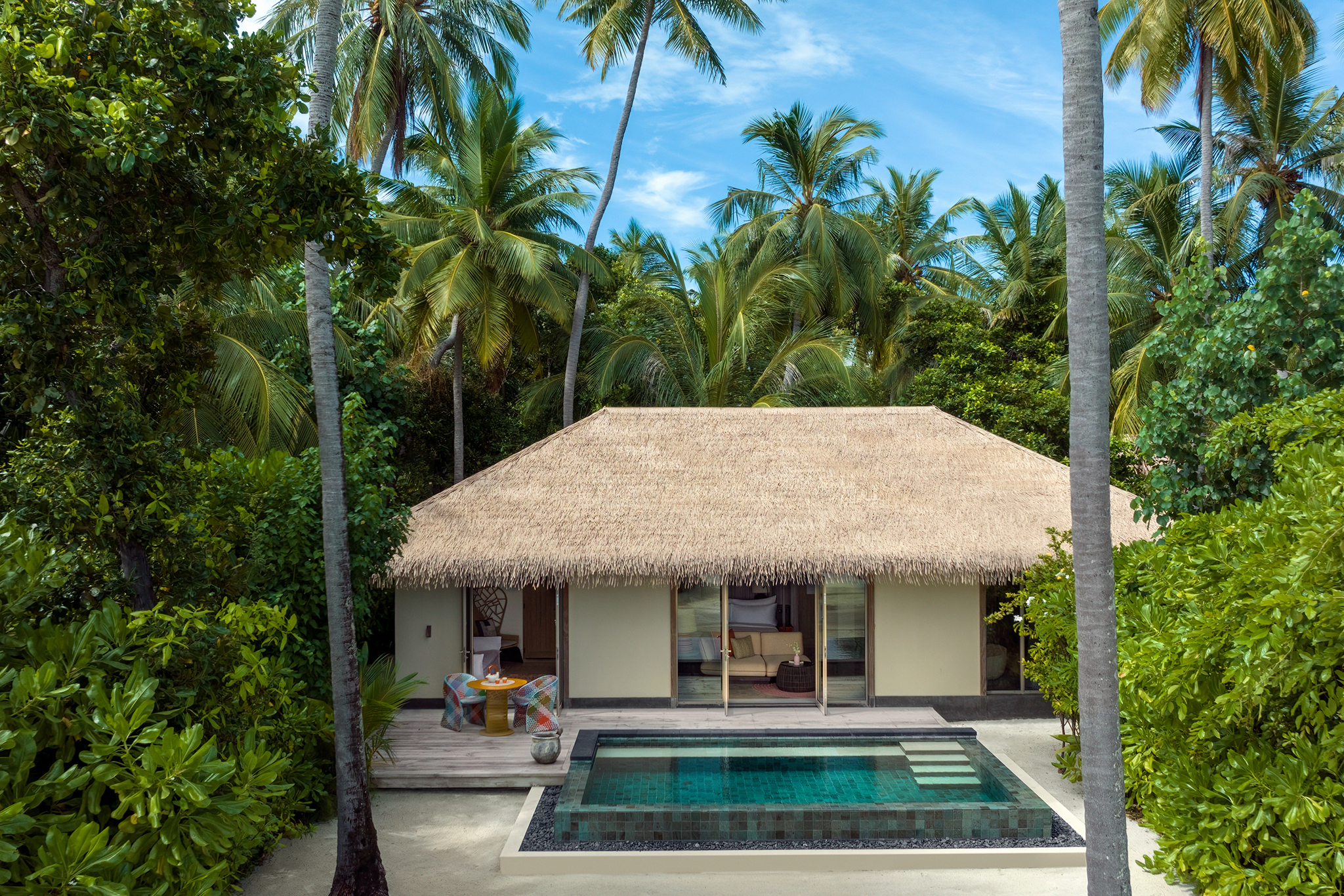 InterContinental Maldives Maamunagau Resort Family Beach Pool Villa