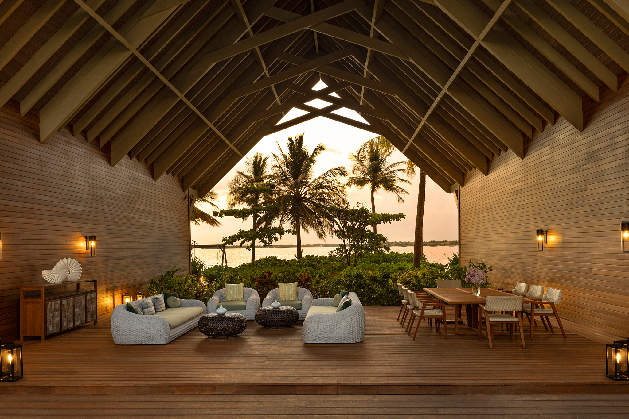 Ithaafushi_The_Private_Island_Four Bedroom Residence_Lounge_Area
