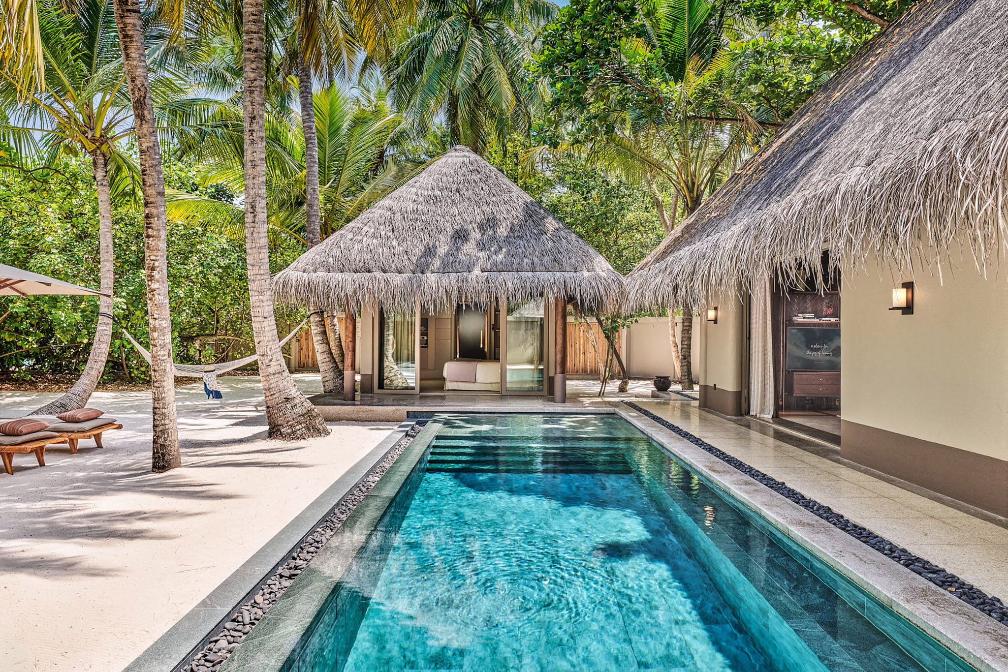 JOALI Maldives – Two Bedroom Family Beach Villa with 2 Pools Outdoor JOALI Maldives - Two Bedroom Family Beach Villa with 2 Pools Outdoor