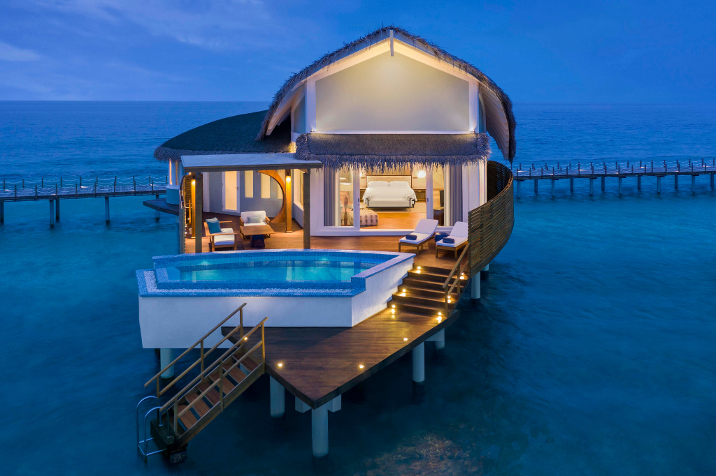 JW Marriott Maldives Resort & Spa Overwater Pool Villa exterior