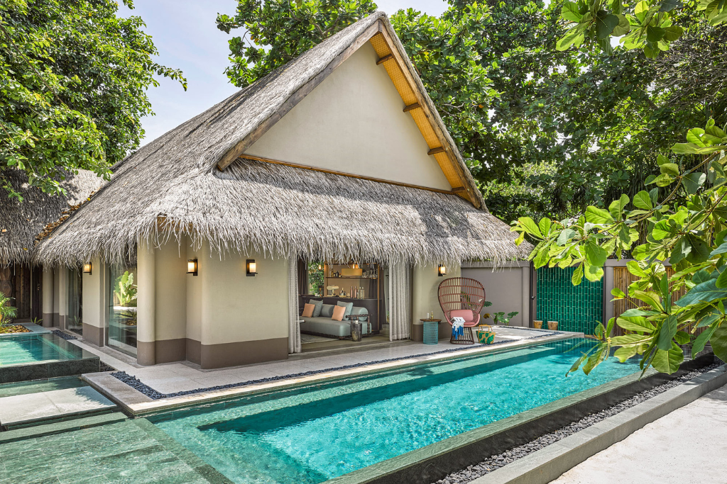 Joali Maldives Beach Villa with Pool Outdoor
