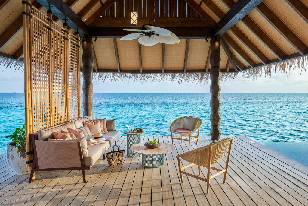 Joali Maldives Sunset Luxury Water Villa with Pool Sit Out