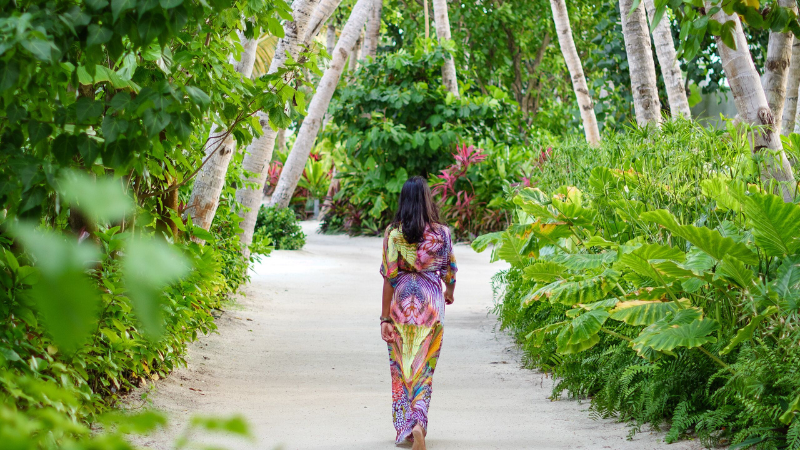 Jumeirah Maldives Olhahali Island greenery