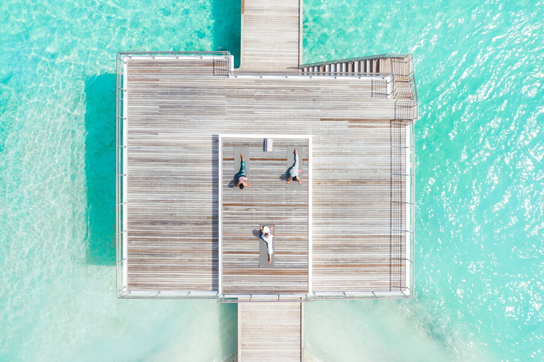 Jumeirah Maldives Olhahali Island Yoga Deck