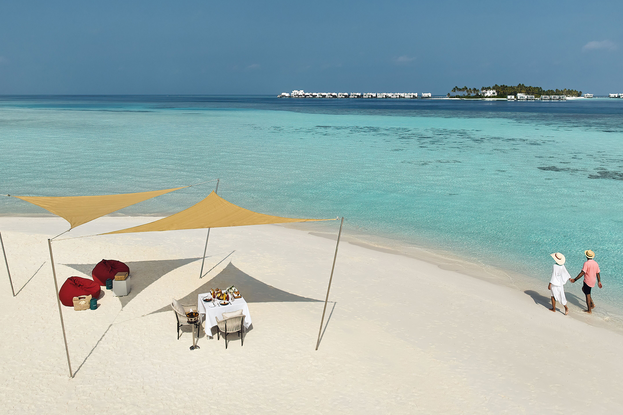 Jumeirah Maldives Olhahali Island Sandbank-Destination-Dining