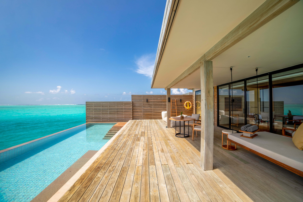 Kuda Villingili Resort Maldives Water Villa with Private Pool