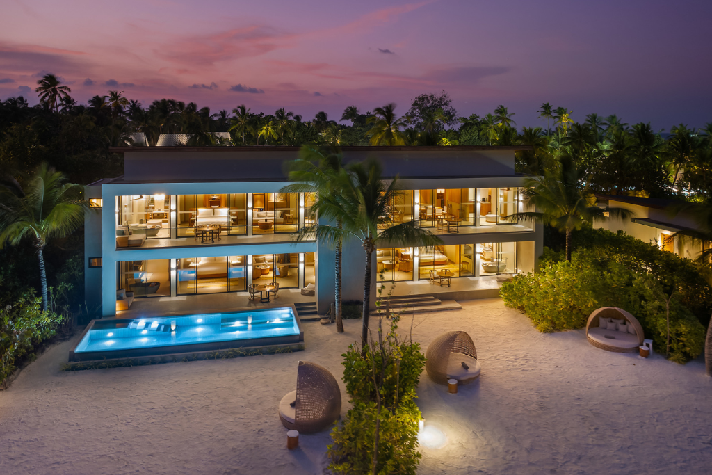 Kuda Villingili Resort Maldives Three-Bedroom Beach Residence with Private Pool