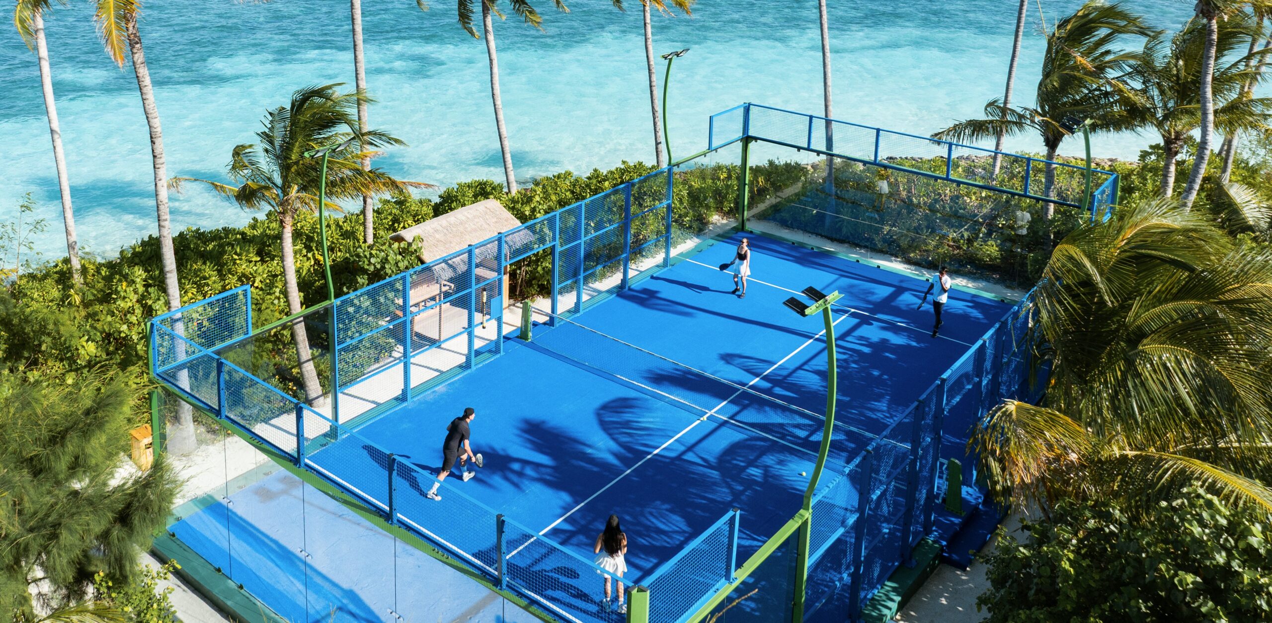 Hilton Maldives Amingiri Resort & Spa Tennis Court
