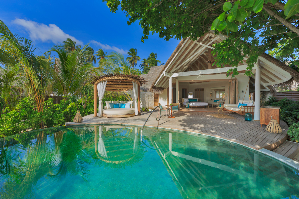 Milaidhoo Maldives Beach Pool Villa Exterior