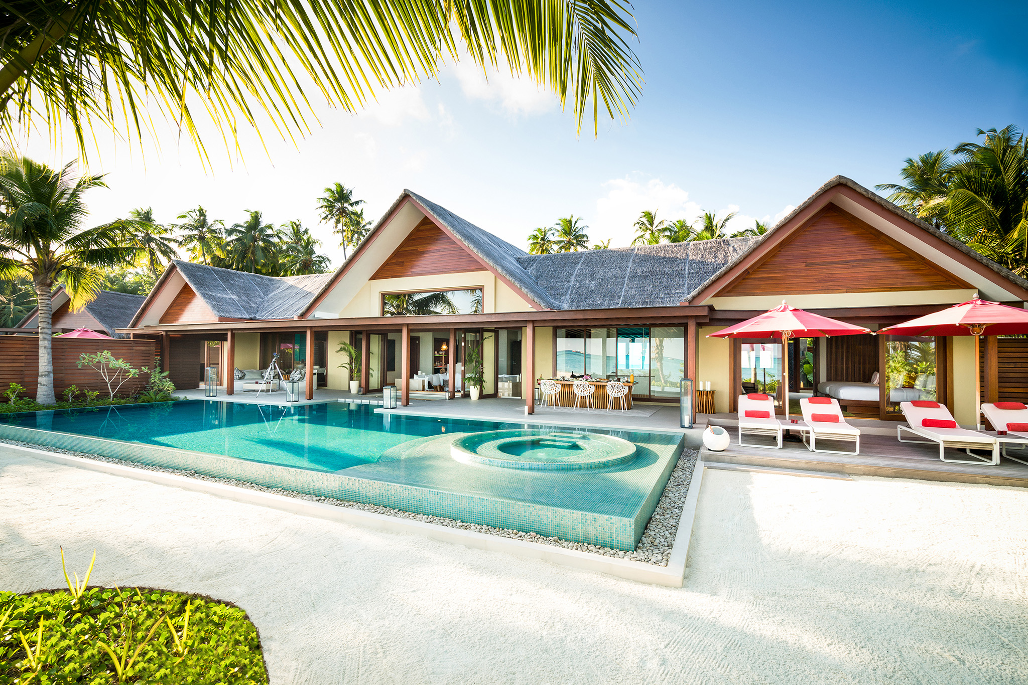 Niyama Private Island - Three Bedroom Beach Pool Pavilion Outdoor
