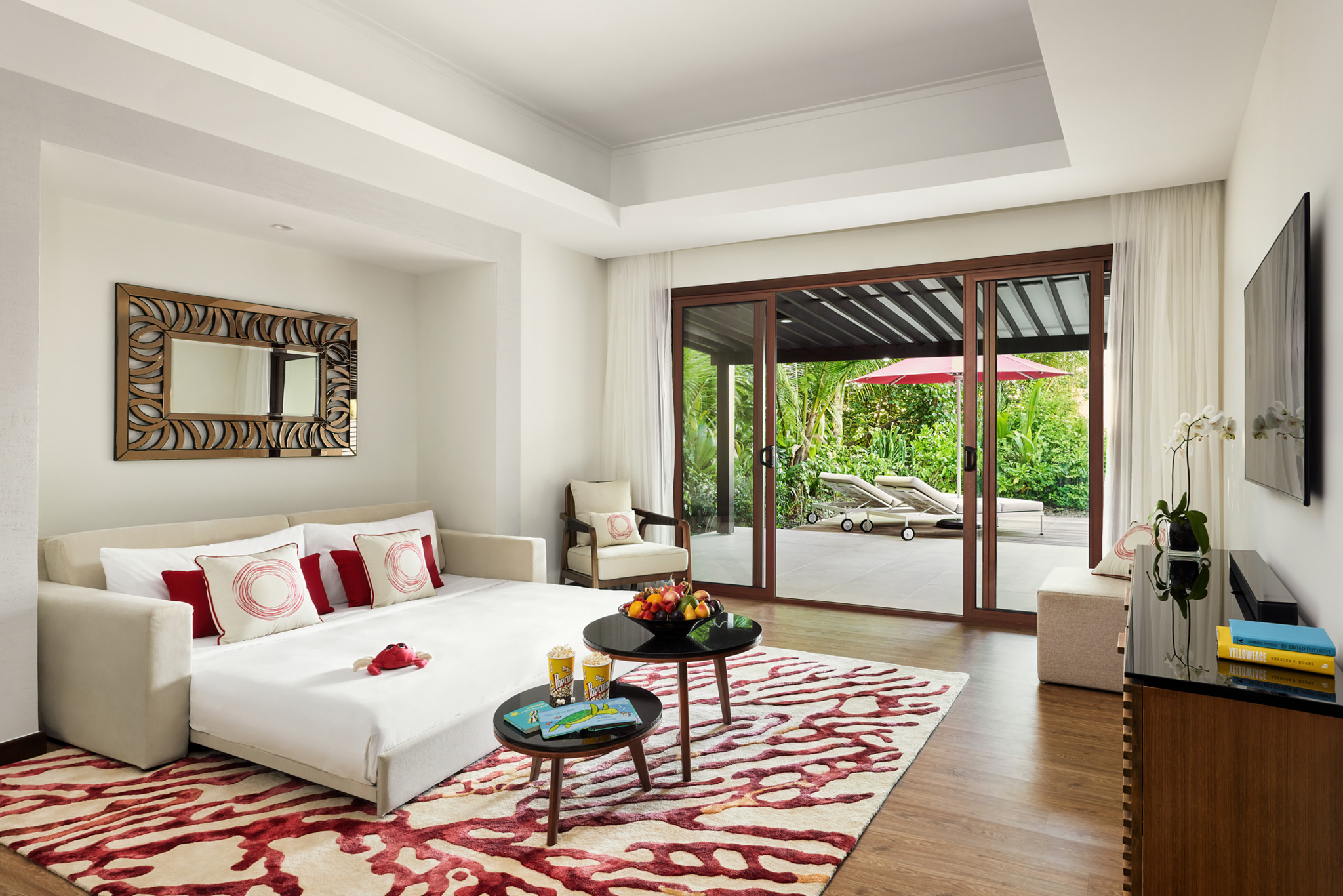Niyama Private Islands - Family Beach Pool Villas Sofa bed & Kids Set up