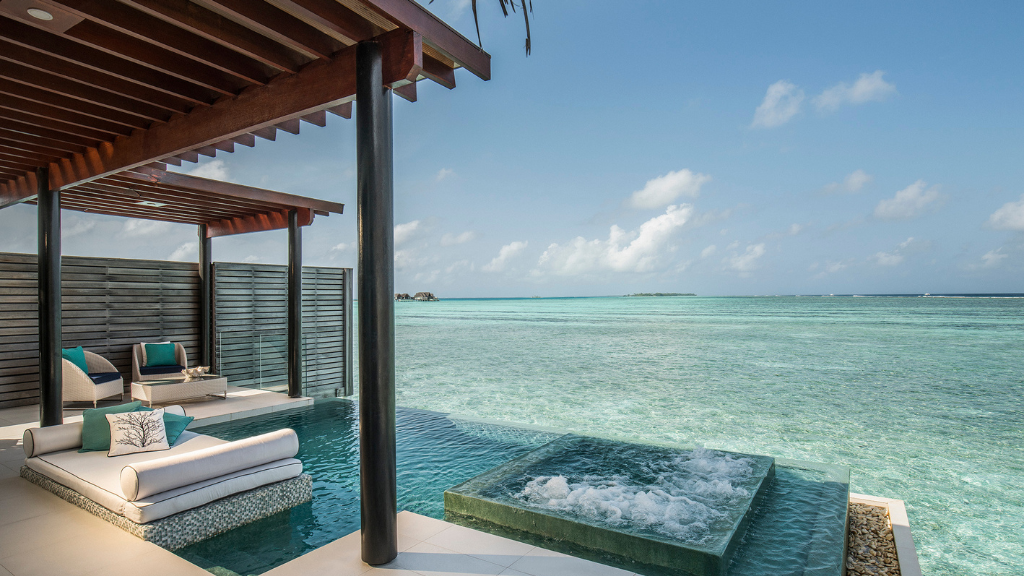 Niyama Private Islands Maldives Deluxe Overwater Pool Villa Deck