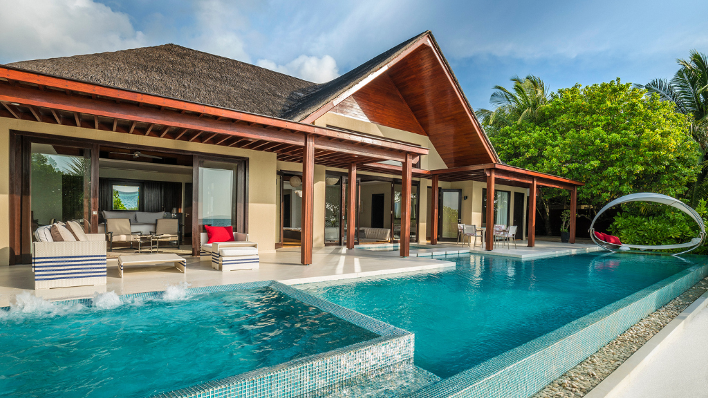 Niyama Private Islands Maldives Two Bedroom Beach Pool Pavilion Exterior