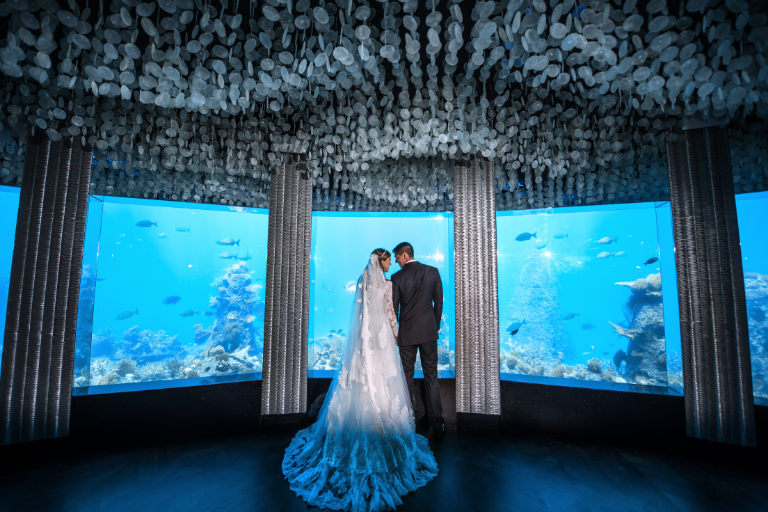 Niyama Private Islands Maldives Underwater Wedding