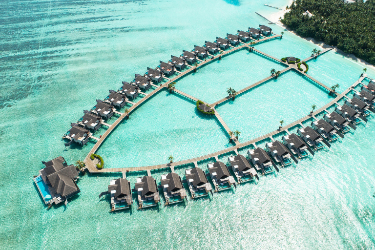 Niyama Private Islands Maldives Villas Aerial View