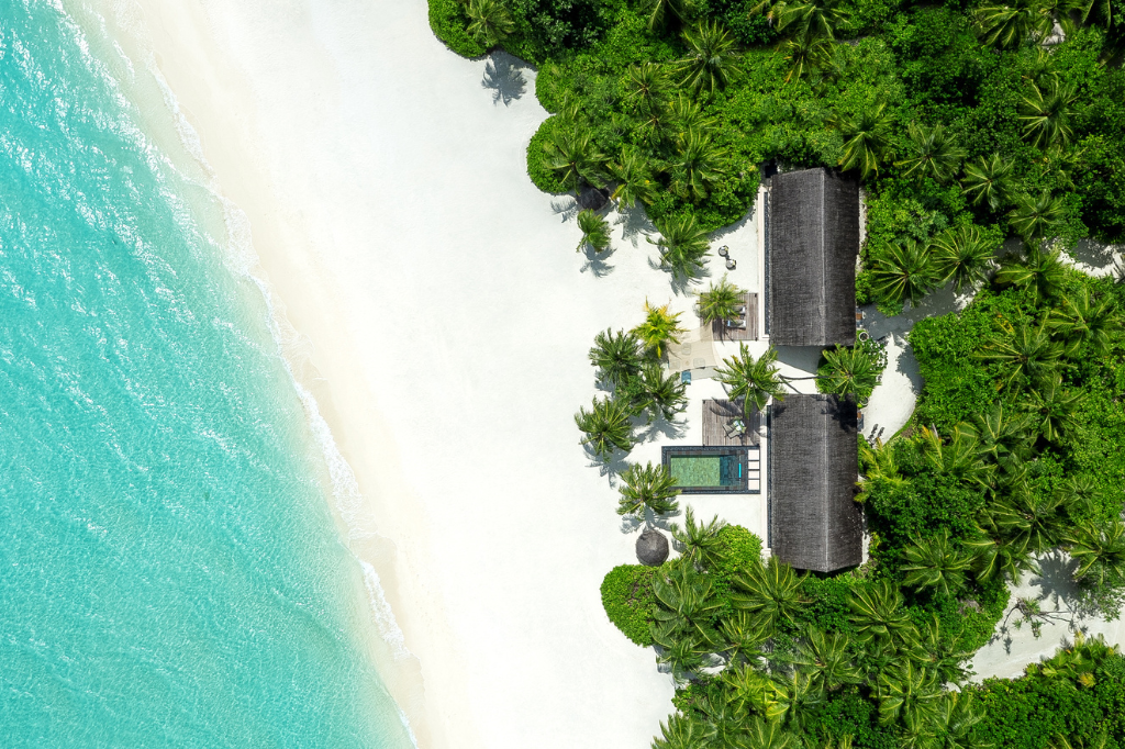 One&Only Reethi Rah Two Villa Residence Aerial