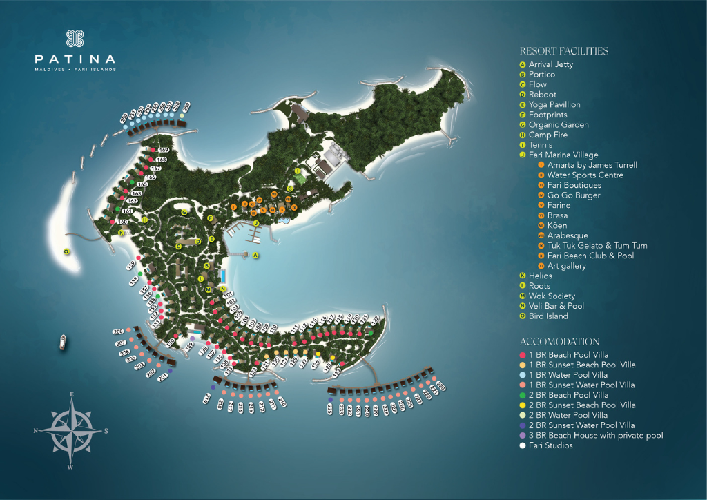 Patina Island Map