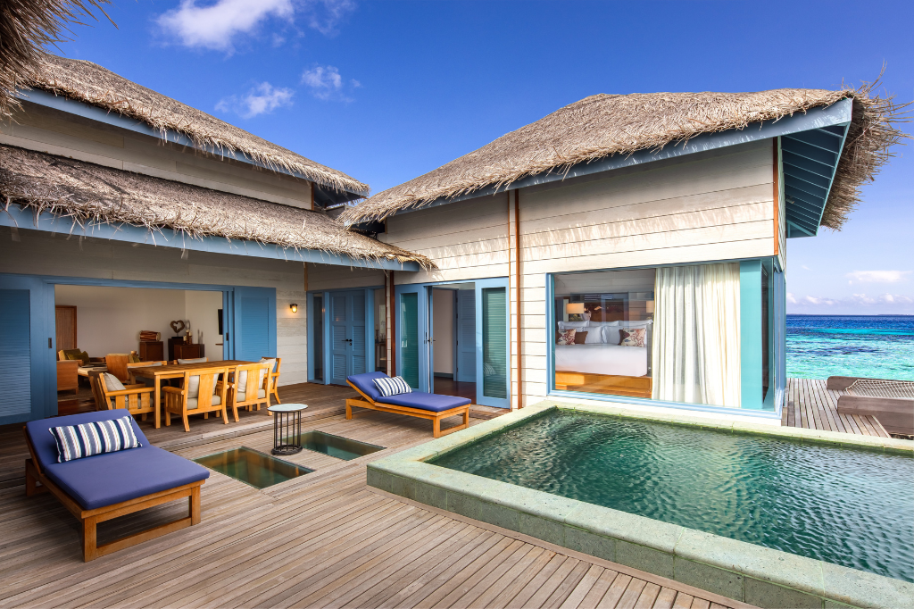 Raffles Maldives Meradhoo Resort Overwater Residence exterior