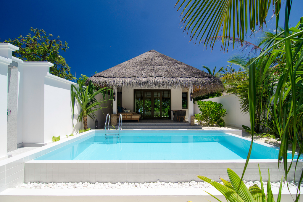 Seaside Finolhu Baa Atoll Maldives Private Pool Villa exterior